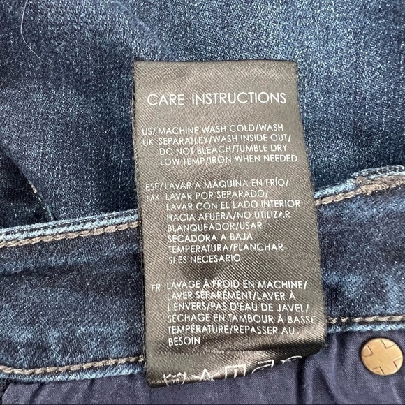 Liverpool Jeans Company The Short Cuffed Hem Denim Jean Shorts Size 2 Women's - Picture 9 of 10